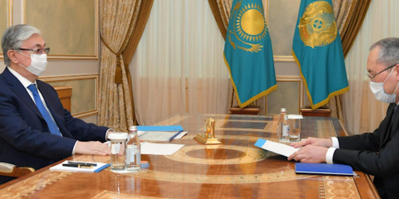 К. Токаев принял председателя Агентства по финансовому мониторингу