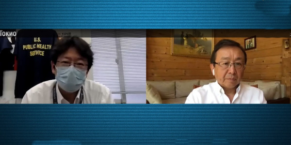 СOVID-19. Международные эксперты с Алмазом Шарманом. Норио Омагари. Япония