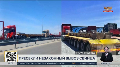 Крупную партию свинца пытались нелегально вывезти из Казахстана