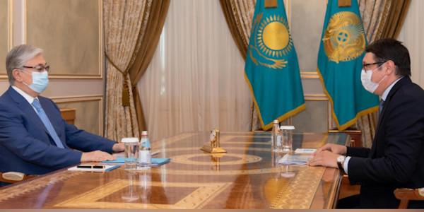 К. Токаев принял А. Саткалиева и А. Мухамбетова