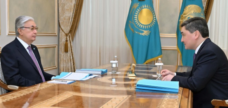 Глава государства Касым-Жомарт Токаев принял Премьер-министра Олжаса Бектенова