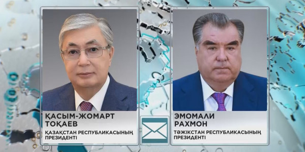 Қасым-Жомарт Тоқаев Тәжікстан Президенті Эмомали Рахмонға құттықтау жеделхатын жолдады