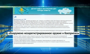 Оружие и боеприпасы обнаружены при обыске церкви &laquo;Новая жизнь&raquo; в Алматы