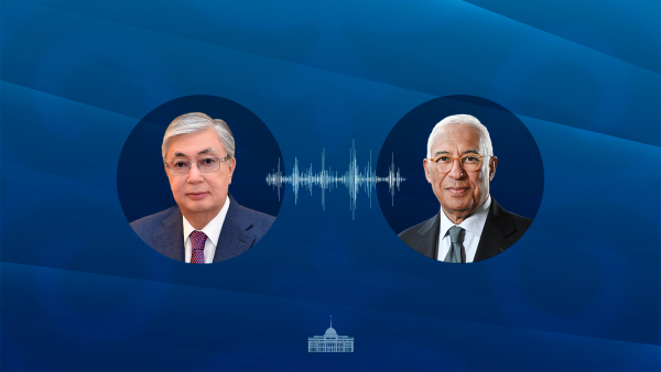 Мемлекет басшысы Еуропалық Кеңес Президенті Антониу Коштамен телефон арқылы сөйлесті