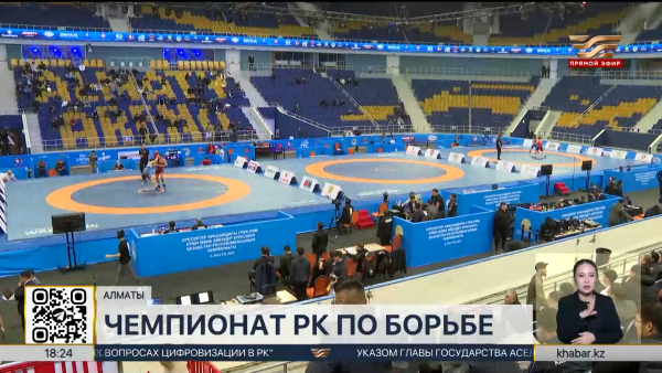 Чемпионат Казахстана по видам борьбы завершился в Алматы