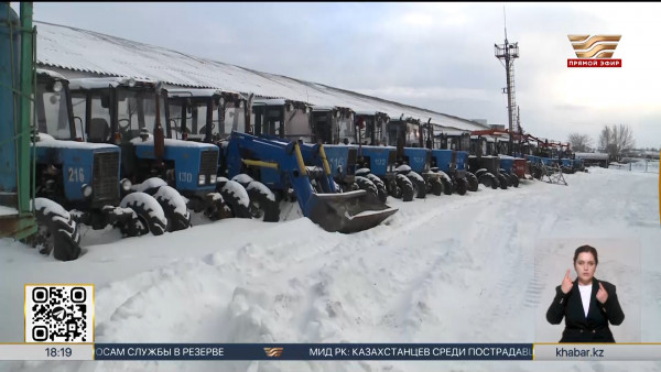 Сельхозтехнику обновят на 7% в Костанайской области