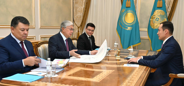 Мемлекет басшысы &laquo;QazaqGaz&raquo; ҰК&raquo; АҚ басқарма төрағасын қабылдады