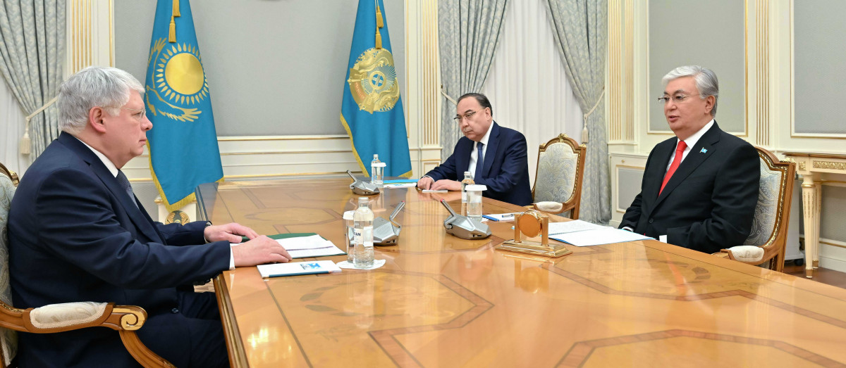 Президент Касым-Жомарт Токаев принял посла России в Казахстане Алексея Бородавкина