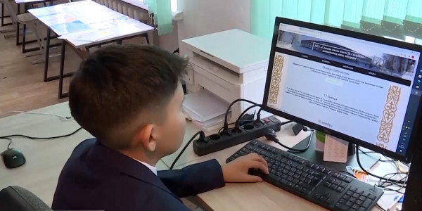 Талдықорғандық дарынды бала мектеп сайтын жасап шықты
