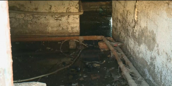 Қызылордадағы көпқабатты үйдің жертөлесін су басты