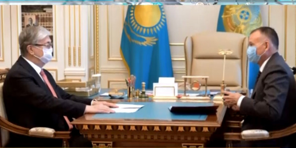 Мемлекет басшысы ОСК төрағасы Берік Имашевті қабылдады