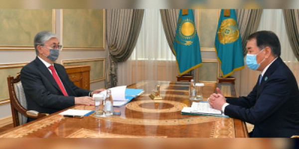 Глава государства принял Председателя Конституционного Совета