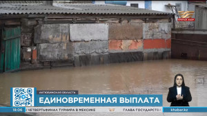 Пострадавшим от паводка в Актюбинской области окажут единовременную помощь