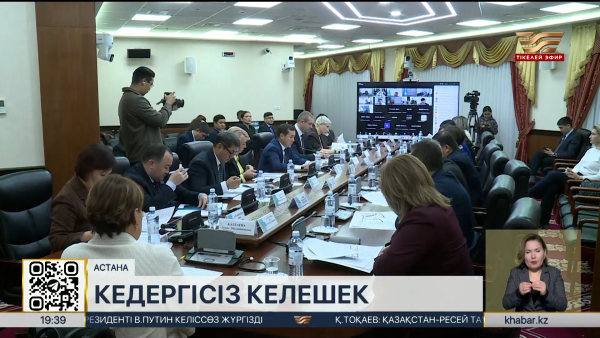 Сенатта кедергісіз келешек жайында айтылды