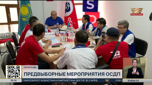 ОСДП подвела промежуточные итоги агитационной кампании