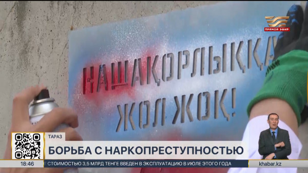 Проект &laquo;Будущее без наркотиков&raquo; реализуется в Жамбылской области