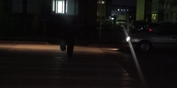 Больше половины улиц Уральска не освещены