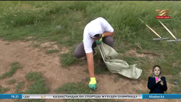 Ақмола облысы Жарқайың ауданының тұрғындары &laquo;Таза Қазақстан&raquo; акциясын қолдады