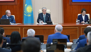 Касым-Жомарт Токаев принял участие в пленарном заседании Мажилиса Парламента