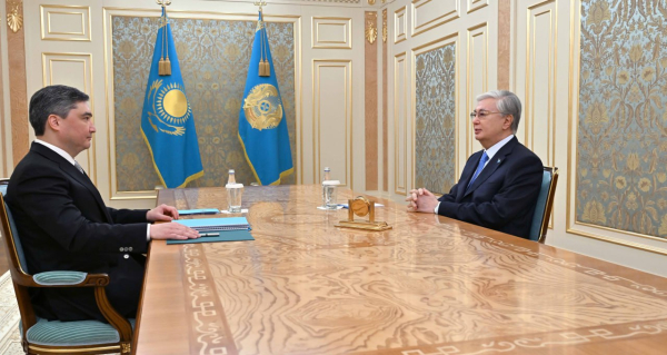 Глава государства принял Премьер-министра Олжаса Бектенова