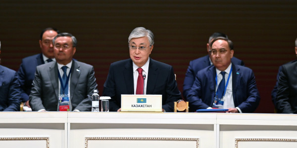 Токаев принял участие в заседании Совета глав государств &ndash; участников СНГ в расширенном составе