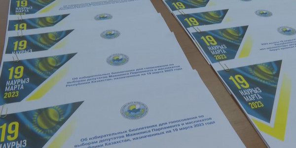 Сайлаушыларға бірнеше түсті бюллетень беріледі