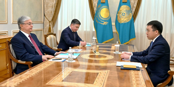 Президент принял министра индустрии и инфраструктурного развития Марата Карабаева