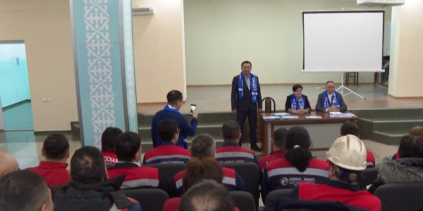 Представители ОСДП посетили ГРЭС-1 в Экибастузе