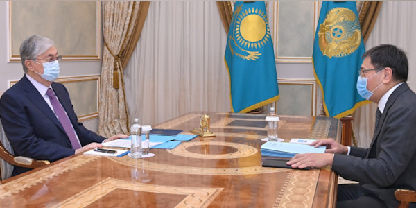 К. Токаев принял акима Алматы Ерболтата Досаева