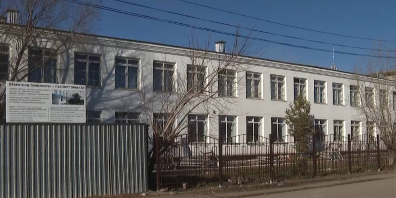 Ремонт школы в Кокшетау не успели завершить к учебному году