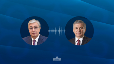 Мемлекет басшысы Өзбекстан Президентімен телефон арқылы сөйлесті
