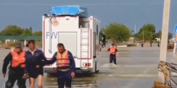 Өзбекстан Мақтааралдағы тасқын судың салдарын жою үшін көмек береді