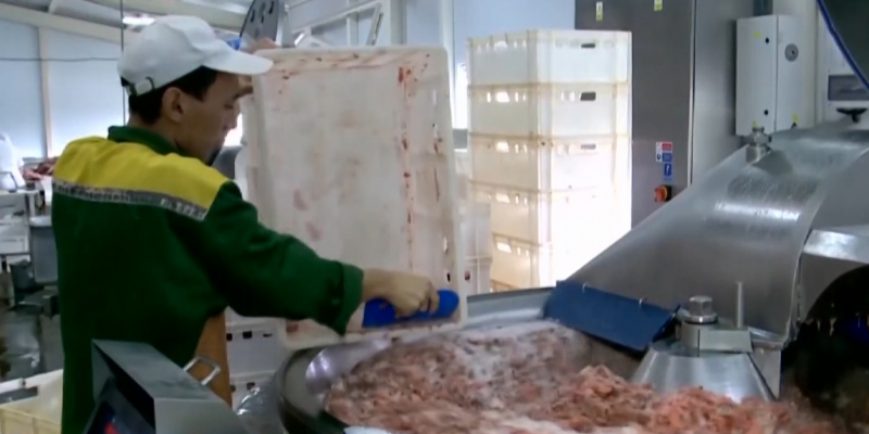 Петропавловские мясные изделия экспортируют в Россию