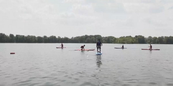 Павлодар облысының тұрғындары су спортының жаңа түрін игеруде