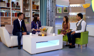 &laquo;Жаңа күн&raquo;. Актер Қажымұқан Қалымбетов, актриса Ақмарал Дайрабаева