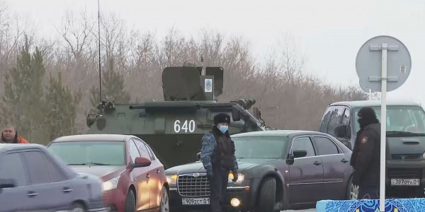 Ситуация на блокпостах в столице