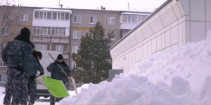 Республиканский челлендж по уборке снега «Біз біргемiз» набирает обороты