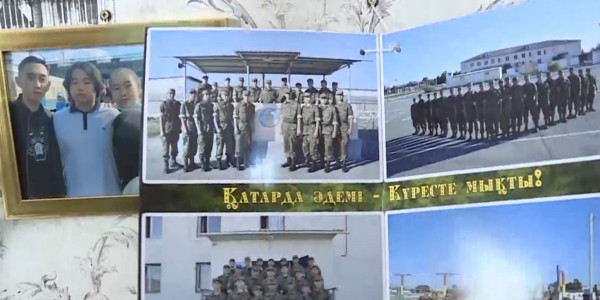 Қаңтар оқиғасында қаза тапқан сарбаздың ата-анасы қайғыдан қан жұтып отыр