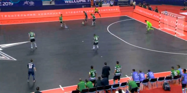 Футзал. Лига чемпионов. &laquo;Спортинг - Интер&raquo;