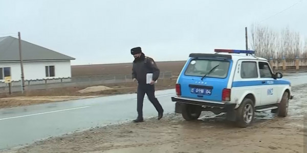 Ақтөбе облысында учаскелік полиция қызметкері заманауи технологияларды пайдаланды