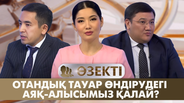 Отандық тауар өндірудегі аяқ-алысымыз қалай? «Өзекті»