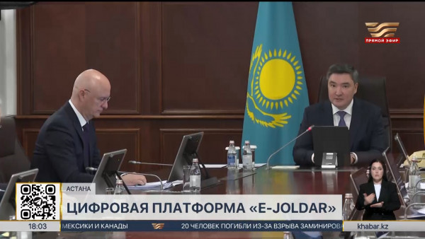 Единую цифровую платформу &laquo;E-Joldar&raquo; создадут в Казахстане
