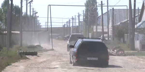 Ақтөбе облысы Ясный ауылы маңындағы жол жөндеу жұмыстары әлі бітер емес