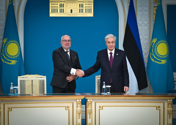 Касым-Жомарт Токаев и Алар Карис приняли Совместное заявление