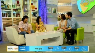 &laquo;Жаңа күн&raquo;. Әнші Әділ Сламхан, әнші Дана Маханбаева