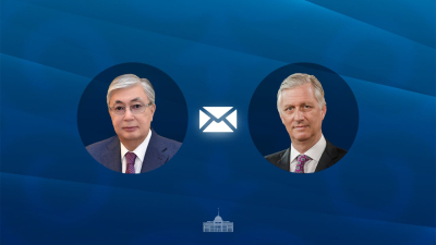 Глава государства направил телеграмму поздравления Королю Бельгии