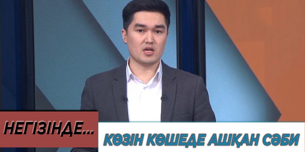 Көзін көшеде ашқан сәби. &laquo;Негізінде...&raquo;