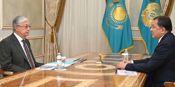 Глава государства принял акима Мангистауской области