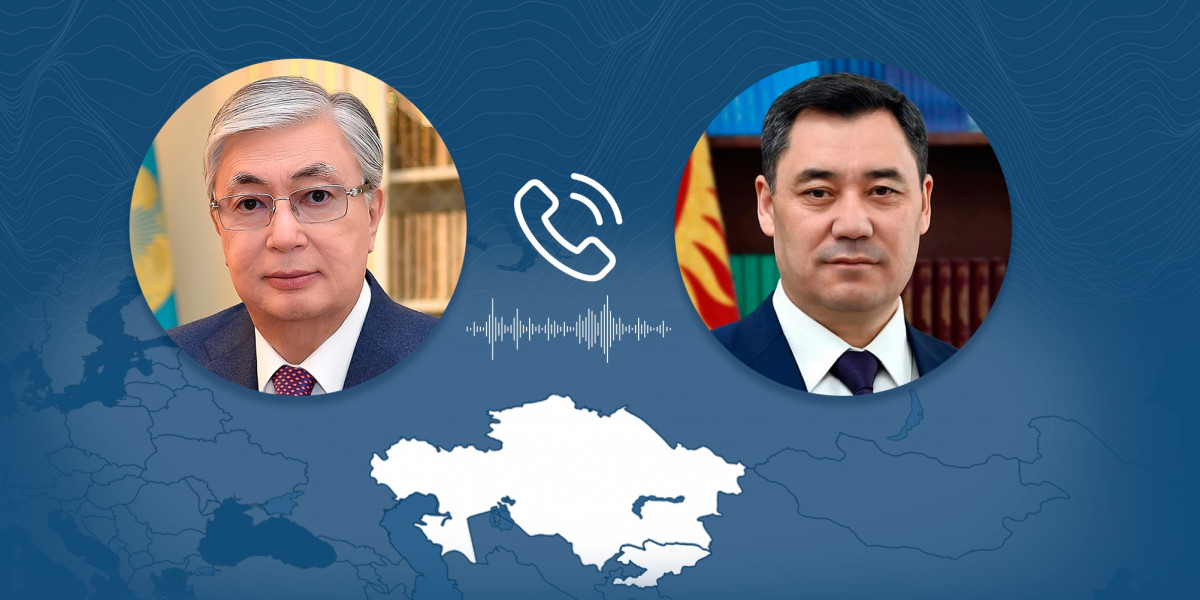 Состоялся телефонный разговор Касым-Жомарта Токаева с Президентом Кыргызской Республики Садыром Жапаровым
