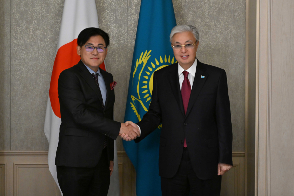 Қ. Тоқаев Rakuten Group компаниясының басшысы Хироши Микитаниді қабылдады